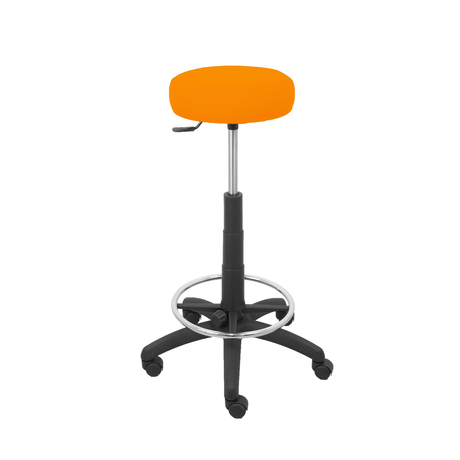 Taburete de oficina Piqueras y Crespo Tolosa Bali - Ref. fabricante T10GB10 - Naranja