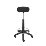 Taburete de oficina Piqueras y Crespo Tolosa Bali - Ref. fabricante T10GB10 - Negro