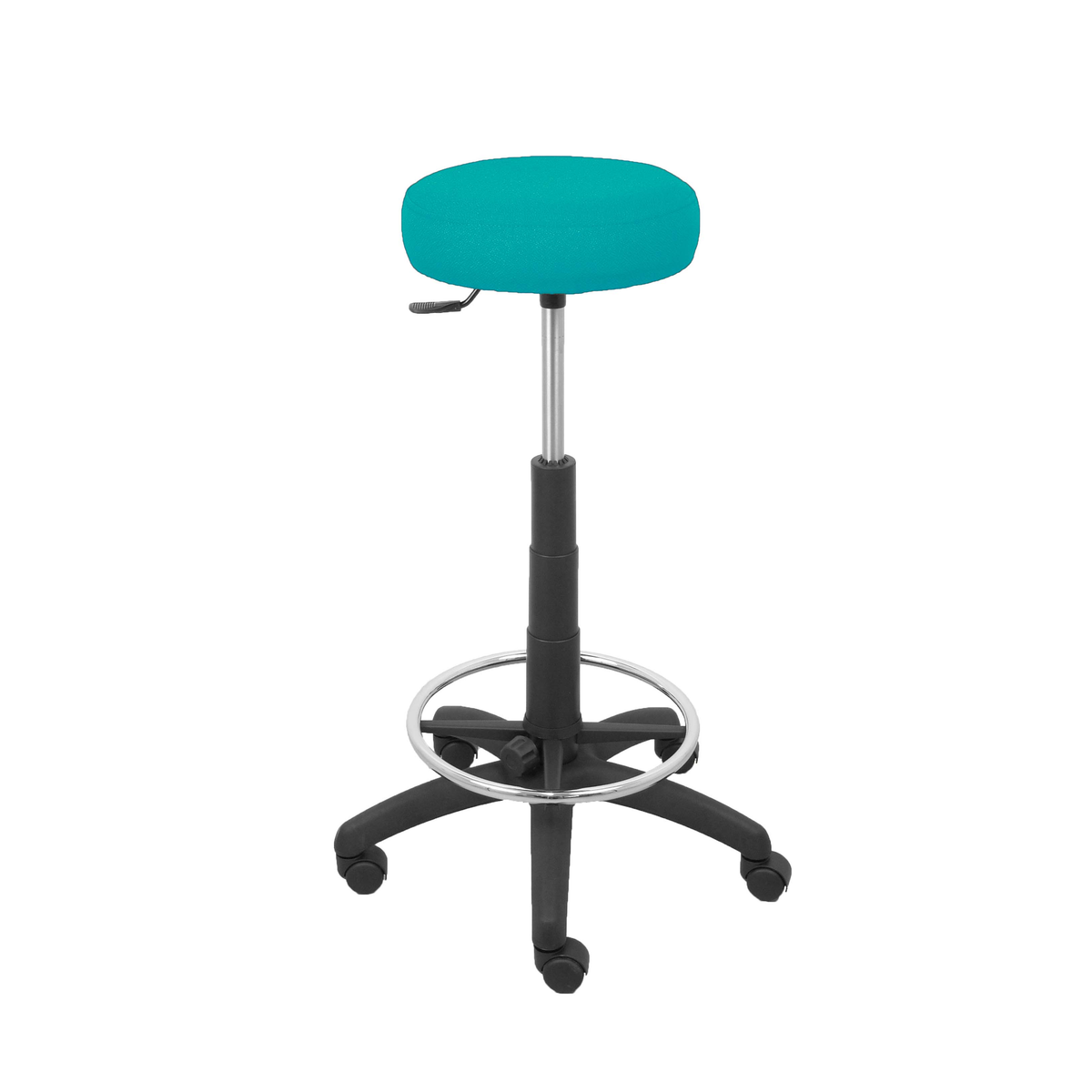 Taburete de oficina Piqueras y Crespo Tolosa Bali - Ref. fabricante T10GB10 - Turquesa