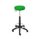 Taburete de oficina Piqueras y Crespo Tolosa Bali - Ref. fabricante T10GB10 - Verde