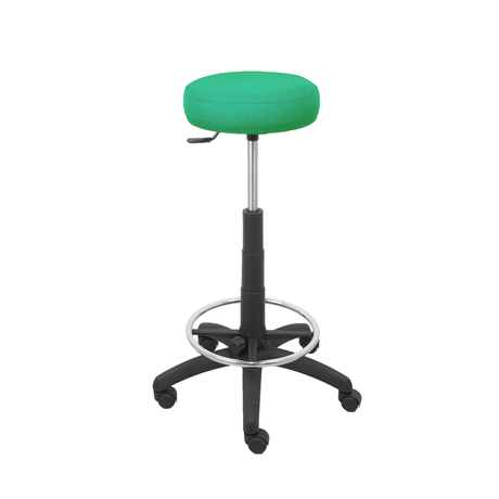 Taburete de oficina Piqueras y Crespo Tolosa Bali - Ref. fabricante T10GB10 - Verde Esmeralda