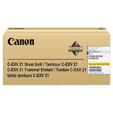 Tambor de imagen Canon 0459B002 Original Amarillo