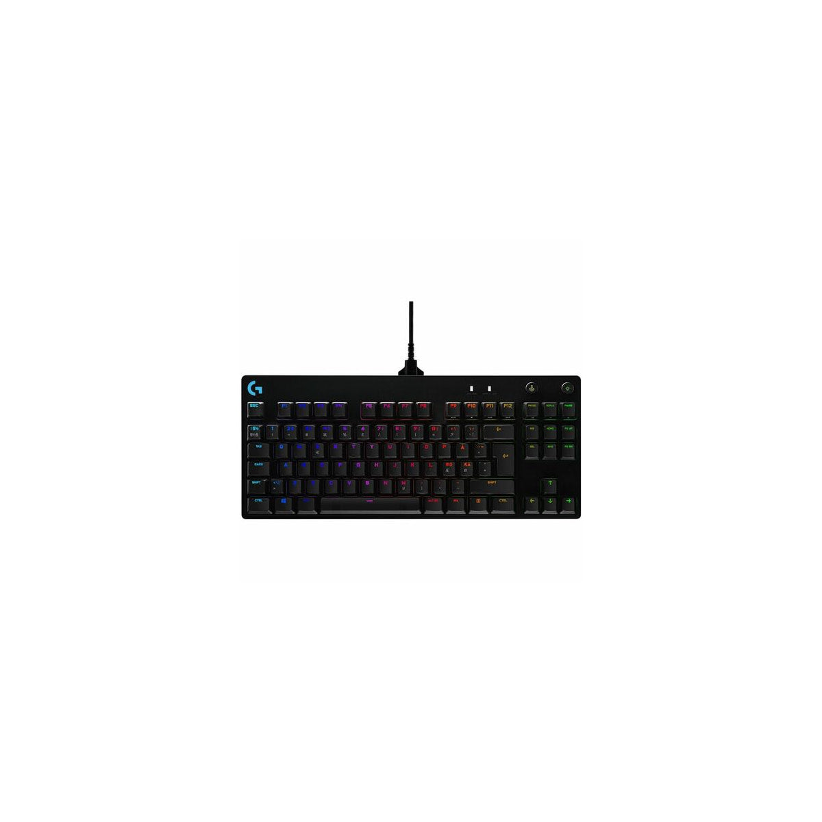 Teclado Logitech G PRO Mechanical USB español negro, vista 6