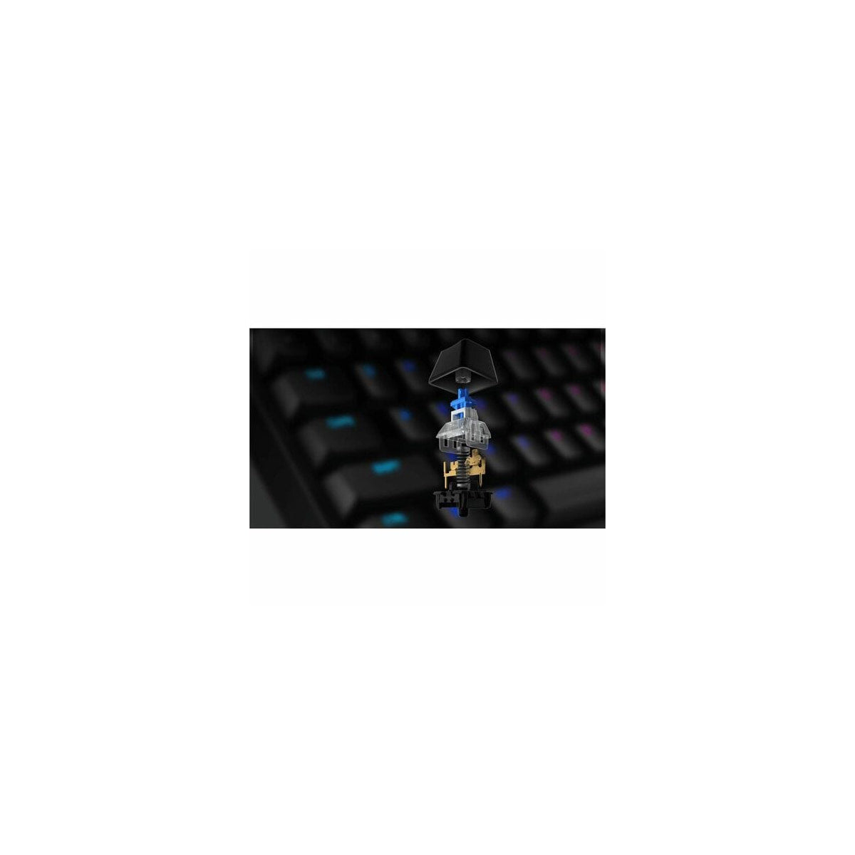 Teclado Logitech G PRO Mechanical USB español negro, vista 7