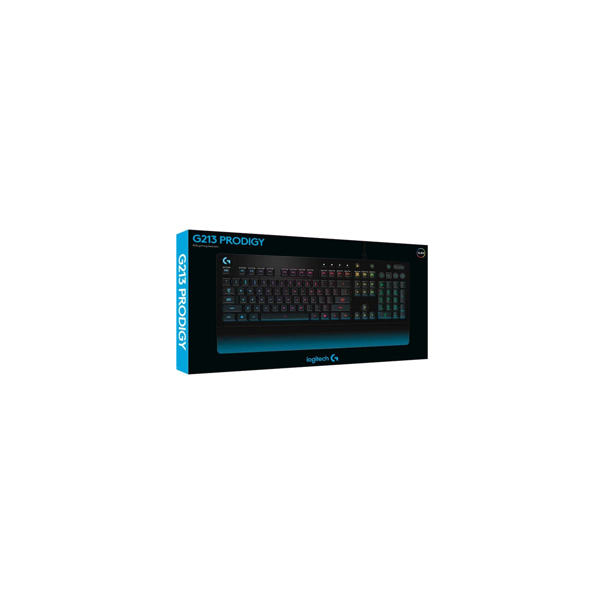 Teclado Logitech G213 Prodigy USB español negro, vista 7