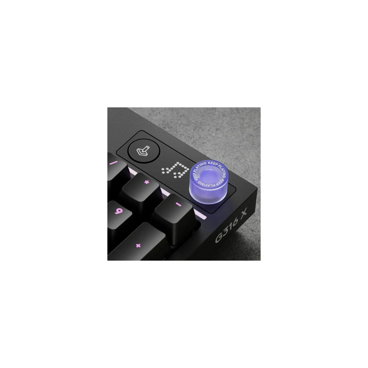 Teclado Logitech G316 X 98 USB portugués negro, vista 5