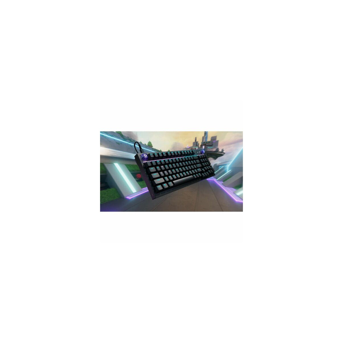 Teclado Logitech G316 X 98 USB portugués negro, vista 6
