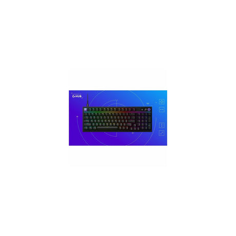 Teclado Logitech G316 X 98 USB portugués negro, vista 9