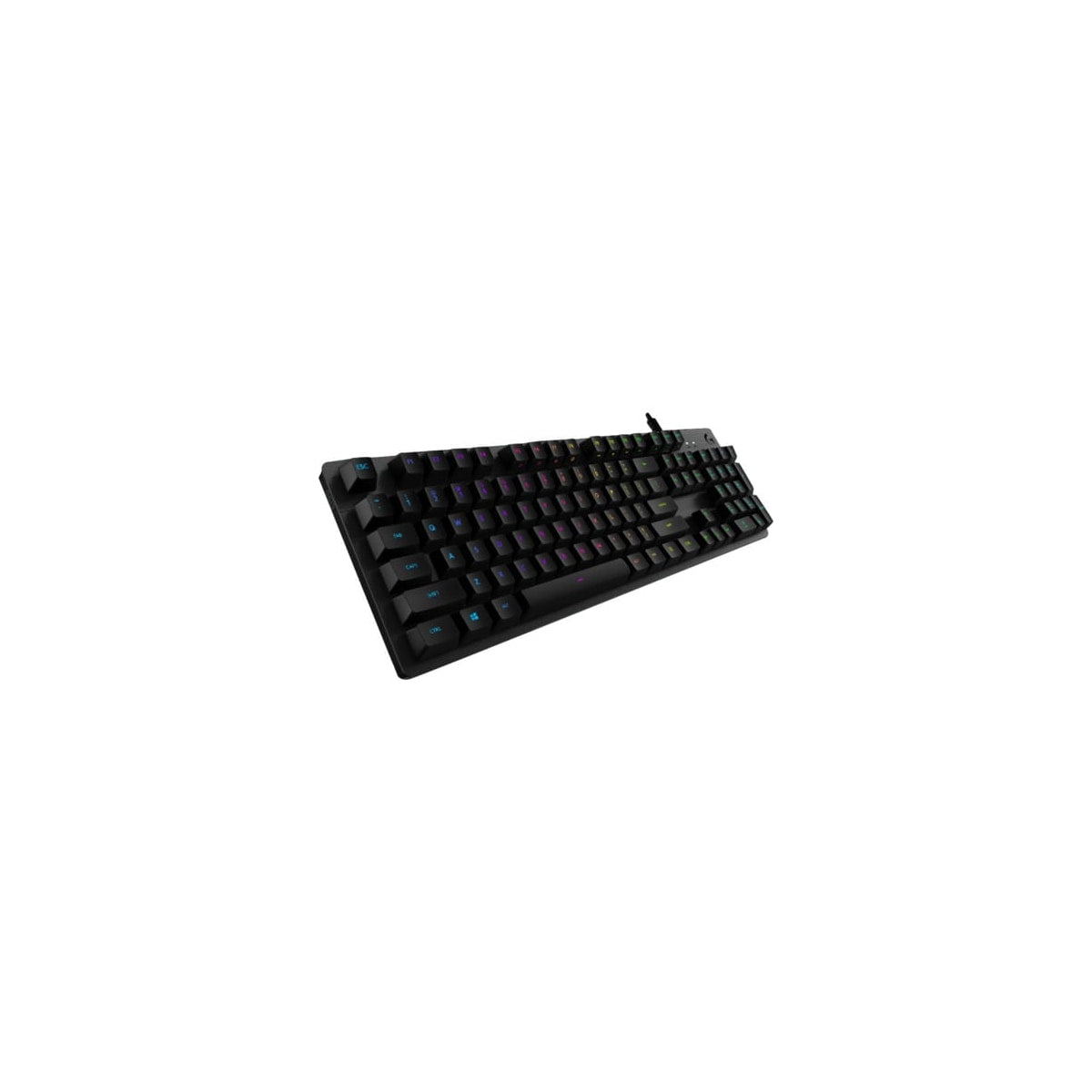 Teclado Logitech G512 USB portugués gris oscuro, vista 4