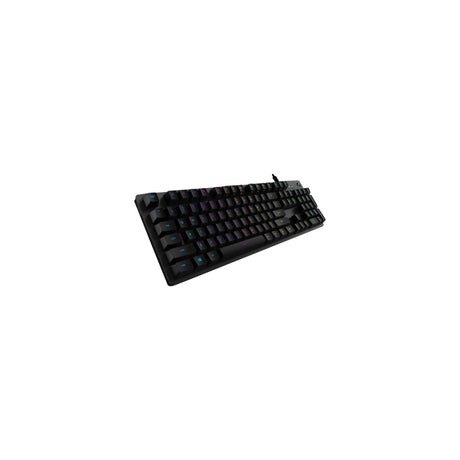 Teclado Logitech G512 USB portugués gris oscuro, vista 4