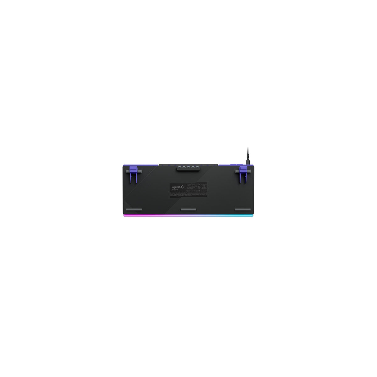 Teclado Logitech G512 X 98 USB inglés internacional negro, vista 4
