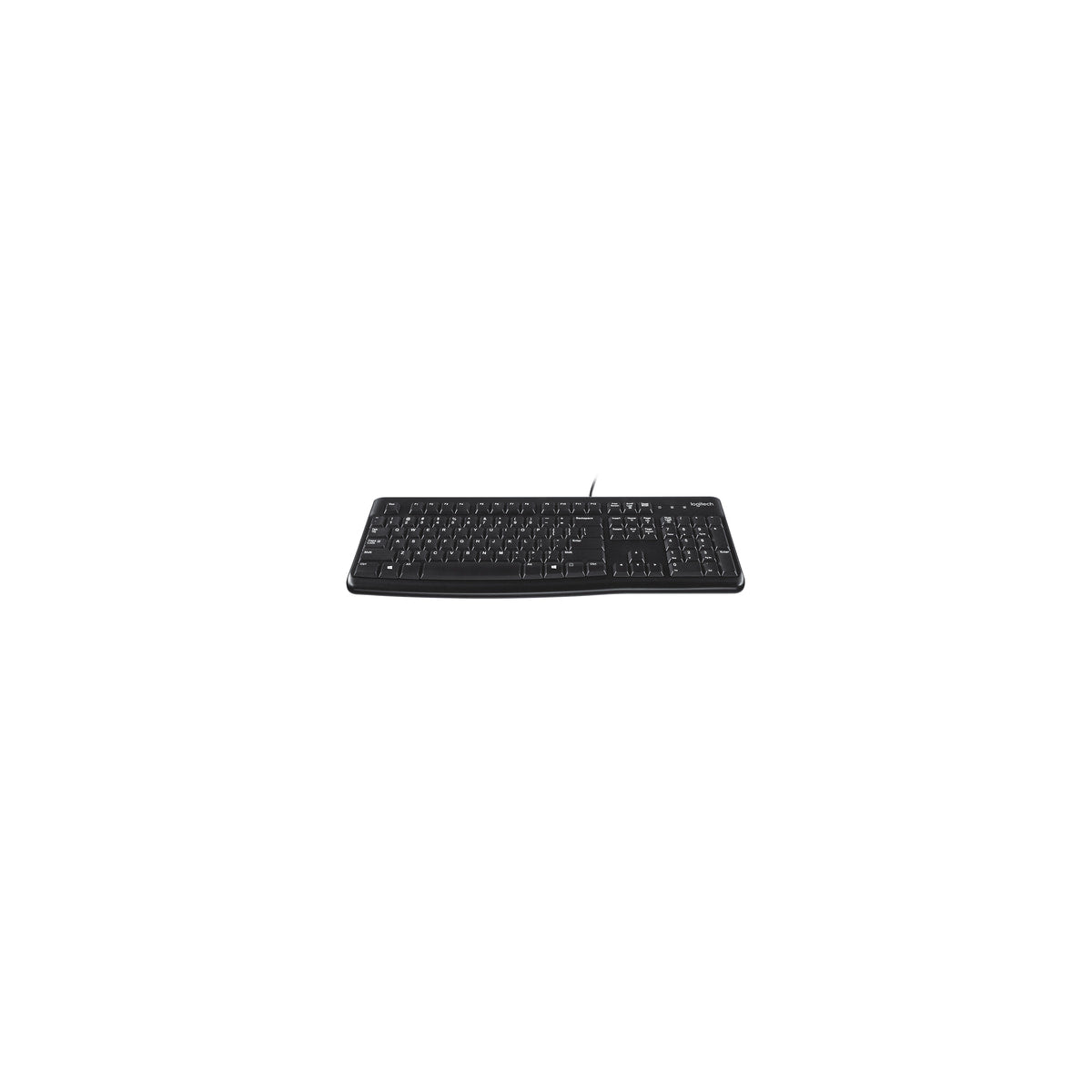 Teclado Logitech K120 USB español negro, vista 3
