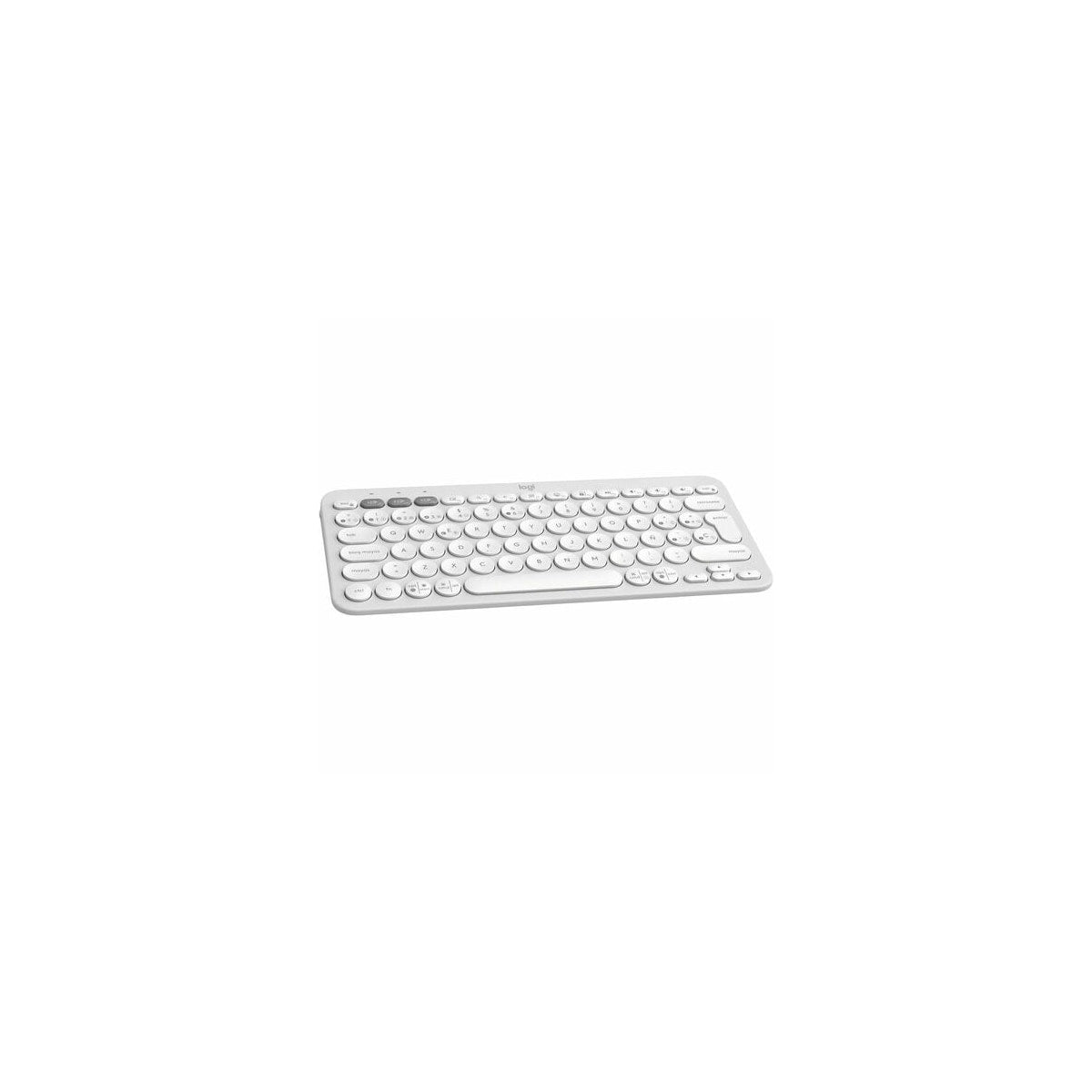 Teclado Logitech K380S inalámbrico español blanco, vista principal