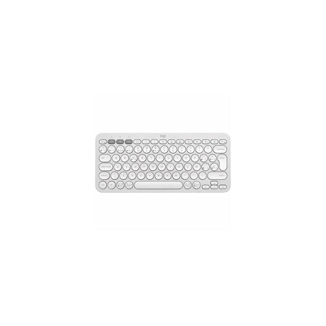 Teclado Logitech K380S inalámbrico español blanco, vista 5