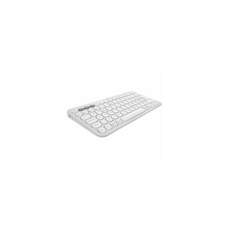 Teclado Logitech K380S inalámbrico español blanco, vista 6