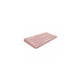 Teclado Logitech K380S inalámbrico español rojo, vista 6