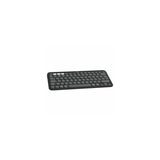 Teclado Logitech K380S inalámbrico inglés británico gris, vista principal