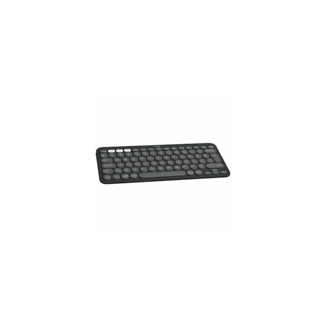 Teclado Logitech K380S inalámbrico inglés británico gris, vista principal