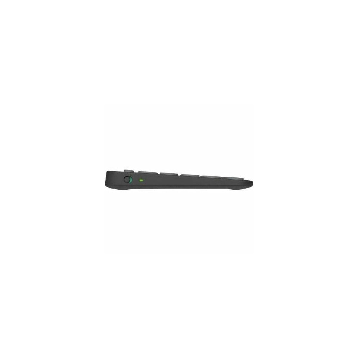 Teclado Logitech K380S inalámbrico inglés británico gris, vista 2