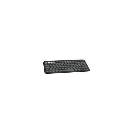 Teclado Logitech K380S inalámbrico inglés británico gris, vista 4