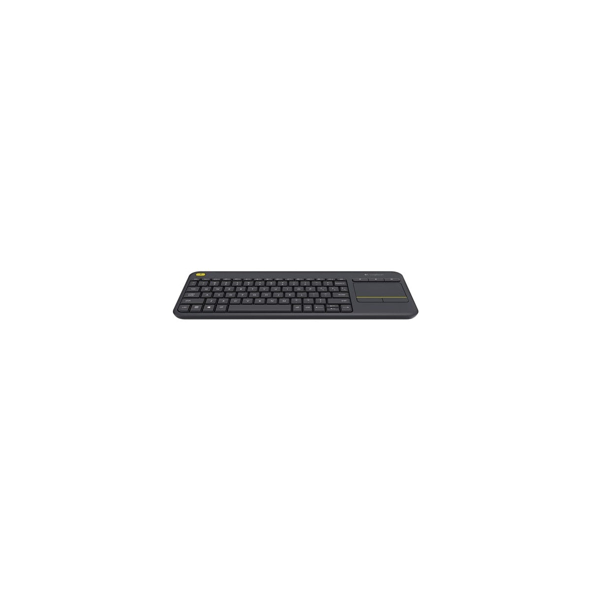 Teclado Logitech K400 Plus inalámbrico español negro, vista principal
