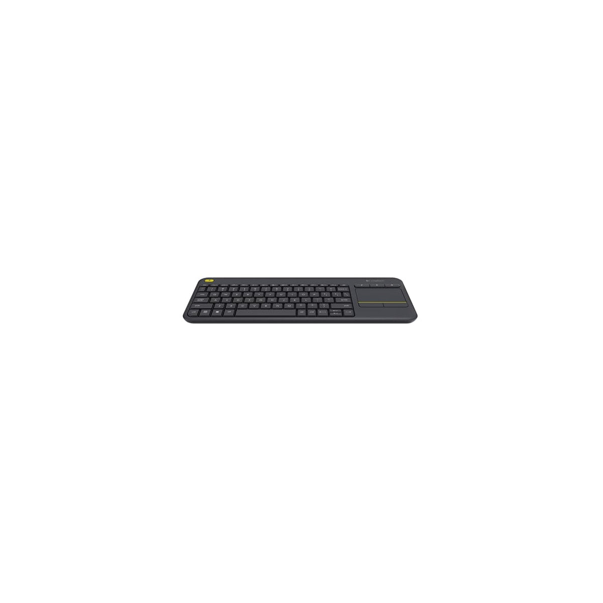 Teclado Logitech K400 Plus inalámbrico español negro, vista 2
