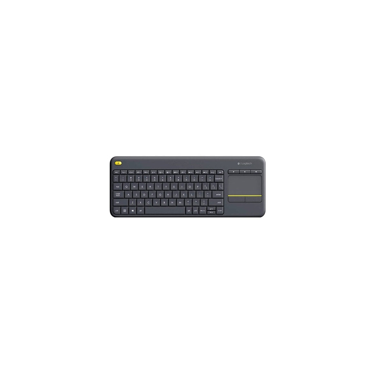 Teclado Logitech K400 Plus inalámbrico español negro, vista 4