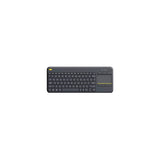 Teclado Logitech K400 Plus inalámbrico español negro, vista 4