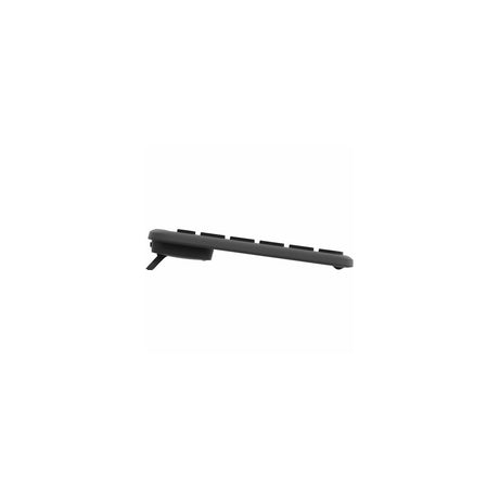 Teclado Logitech K950 inalámbrico español grafito, vista 4