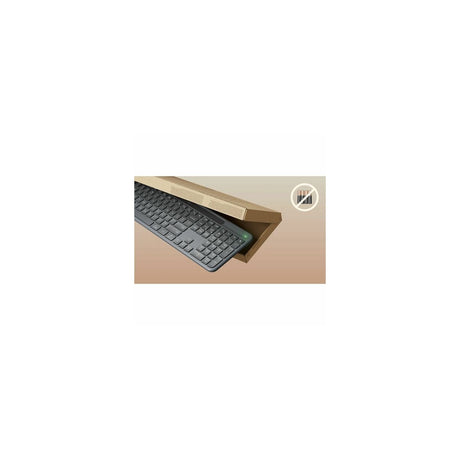 Teclado Logitech K980 Business inalámbrico español grafito, vista 8