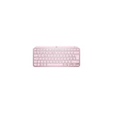 Teclado Logitech MX Keys Mini inalámbrico español rosa, vista 4