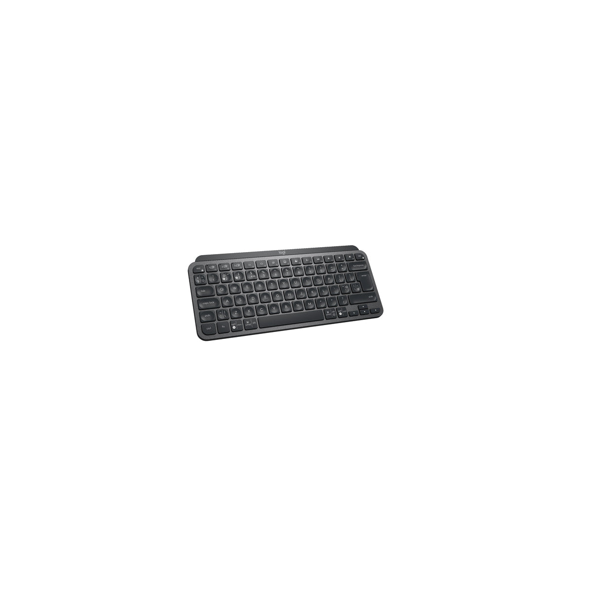 Teclado Logitech MX Keys MINI inalámbrico inglés británico grafito, vista 3