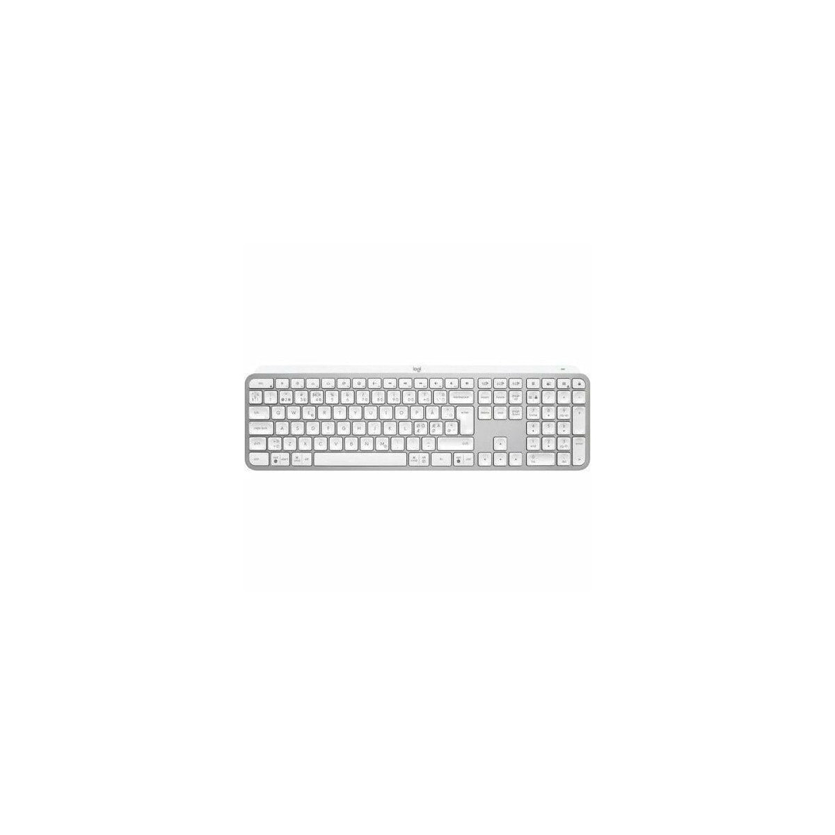 Teclado Logitech MX Keys S inalámbrico español gris, vista 2