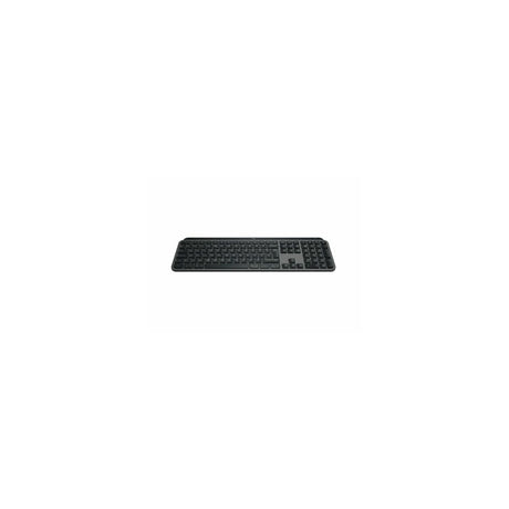 Teclado Logitech MX Keys S inalámbrico inglés estadounidense gris, vista 4