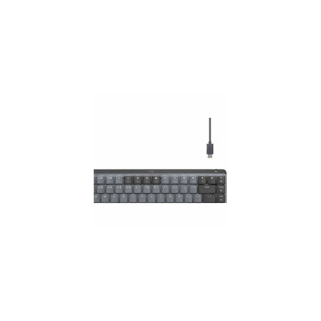 Teclado Logitech MX Mechanical Mini inglés estadounidense grafito, vista 6