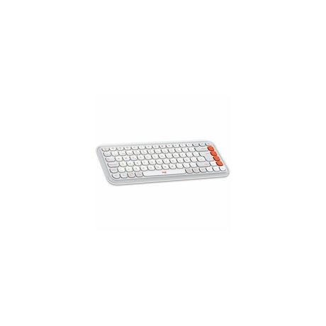 Teclado Logitech POP Icon Keys inalámbrico español blanco roto, vista principal