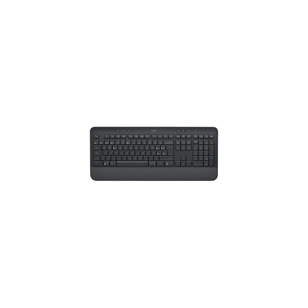 Teclado Logitech Signature K650 inalámbrico español grafito, vista 6