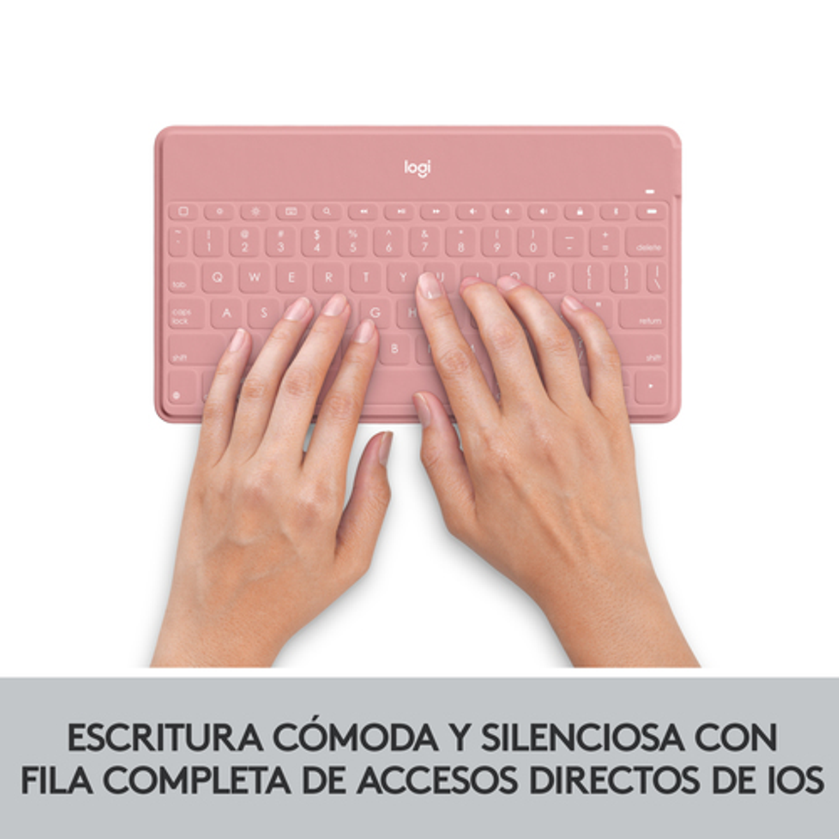 Teclado para tablet Logitech 920-010043 Rosa - vista 9