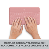 Teclado para tablet Logitech 920-010043 Rosa - vista 9