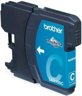 Cartucho de tinta Brother LC1100CBP cian original