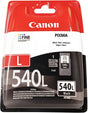 Cartucho de tinta Canon PG-540L negro original.