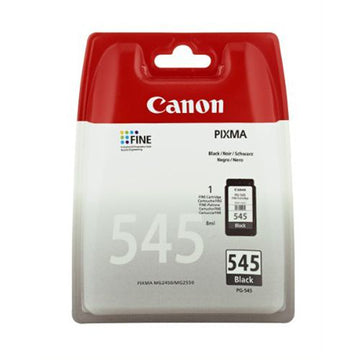 Cartucho de tinta Canon PG-545BL negro original.