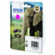 Cartucho de tinta Epson 24XL magenta original.