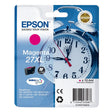 Cartucho de tinta Epson 27XL magenta original.