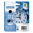 Cartucho de tinta Epson 27XL negro original.