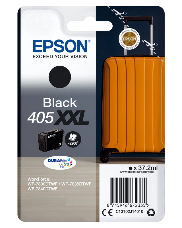 Cartucho de tinta Epson C13T02J14010 negro original