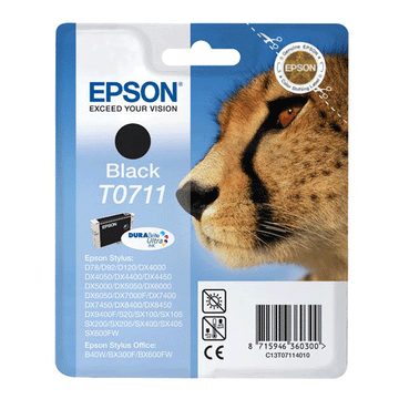 Cartucho de tinta Epson C13T07114022 negro original