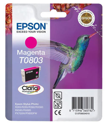 Cartucho de tinta Epson C13T08034011 magenta original