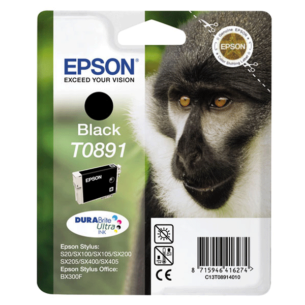Cartucho de tinta Epson C13T08914011 negro original