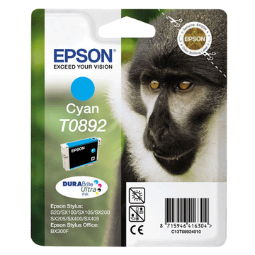 Cartucho de tinta Epson C13T08924011 cian original
